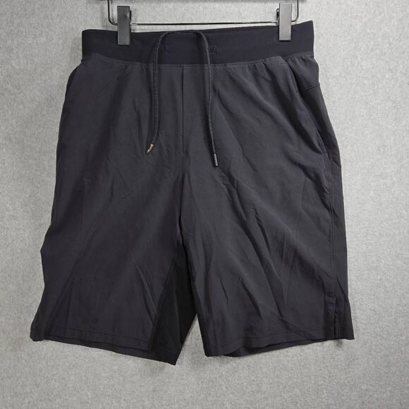 Lululemon Shorts M7AA3S T.H.E. Linerless 11" Medium M Black - Picture 1 of 12